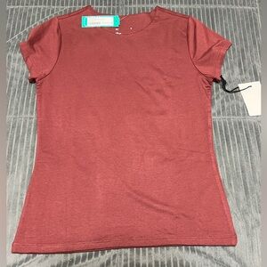 The Commons Women's Medium Brown Top Shirt Modal Spandex NWT